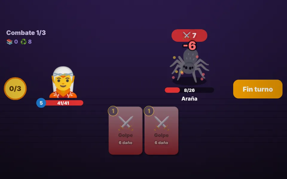 Screenshot of Card Dungeon